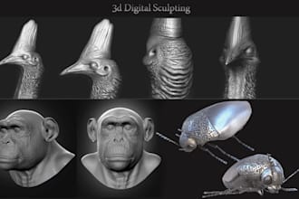 do pro 3d digital sculpting for flawless 3d printing output