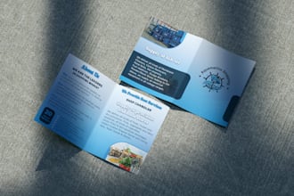 create your brand brochure or flyer