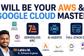 be your aws, google cloud master
