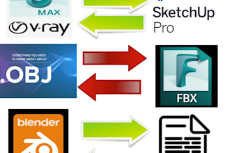 convert 3d model, 3d file to another formats stl, step, glb, obj, fbx and more