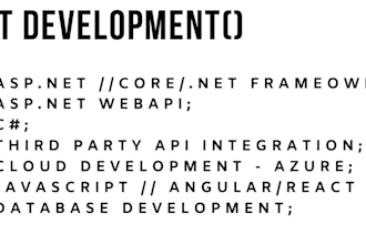 develop aspnet core, mvc and restful apis