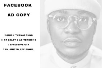 write persuasive facebook ad copy for you