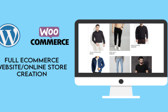 create an ecommerce website online store for your business