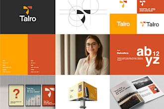 design a brand style guide and logo, brand guidelines