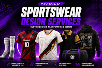design activewear, streetwear and fashion clothing for your brand
