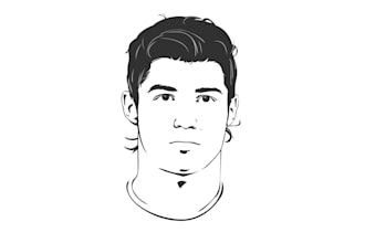 make amazing line art for your social media avatar in 1 day