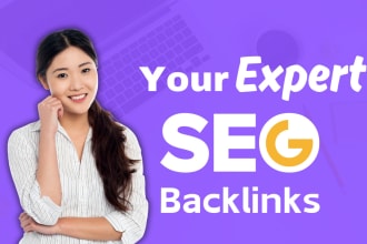 do complete monthly SEO service for google ranking