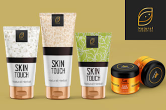 design stunning product packaging and label design