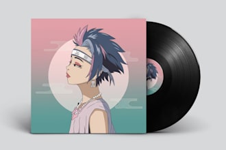 design an album cover or album art