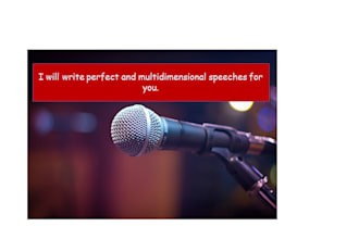 write perfect motivational speech, pitch or toast