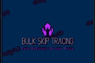 do skip tracing service for real estate business