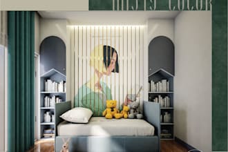 design and rendering your kids room