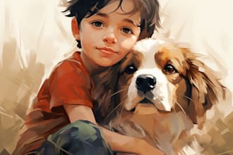 create and write a children story
