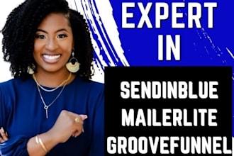 sendinblue mailerlite automation mailchimp  groove funnel