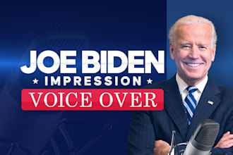 do a joe biden impression, impersonation voiceover