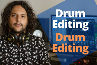 professional drum editing and quantization services