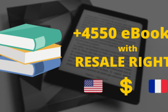 give you 4550 resellable ebooks with resale rights