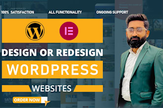 create a stunning wordpress website with full customization