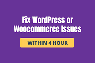 fix wordpress or woocommerce plugin errors, bugs, conflicts and issues