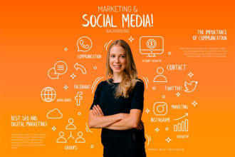 manage your social media,digital marketing  and content maker