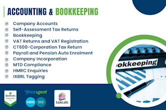 be your expert bookkeeper, UK accountant and tax consultant