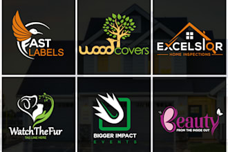design an impressive custom logo for your business or brand identity
