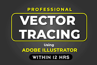 convert logo into HD vector form in ai and coreldraw