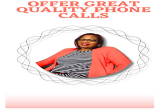 offer great quality phone calls