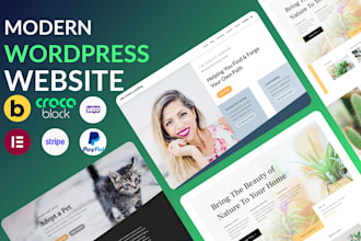 be your wordpress developer and SEO expert for any type of website