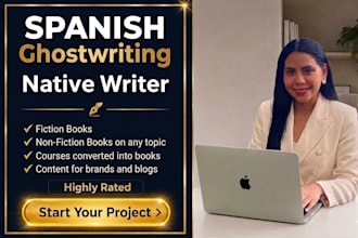 write books in spanish with coherent and compelling content