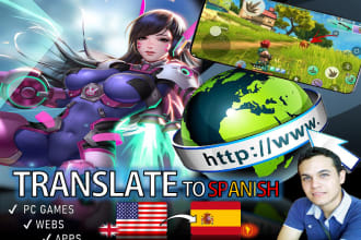 translate and localize your text, game, app or web to spanish
