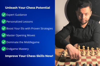 be your chess coach and give you quality chess lessons