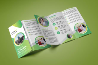 make for you beautifully arranged business brochure designs