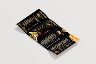 do food menu, digital menu, restaurant menu, hotel menu, flyer, branding design