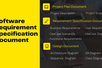 write software requirement specification srs documentation