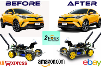 create shadow and remove image background