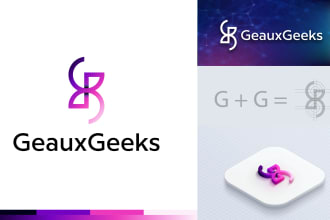 design creative website, app, company, or tech logo
