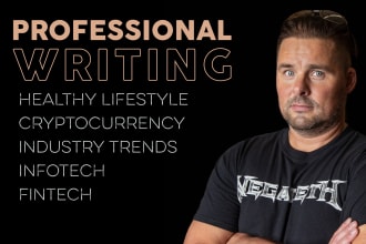 write engaging content on business and human interest topics