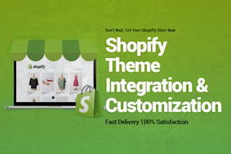 be your shopify developer for shopify website and custom features