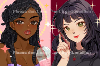 draw anime art illustration