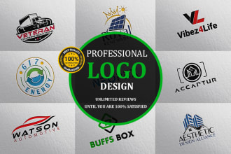 create minimalist logo design for your business or company