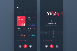 build multi station radio apps for you