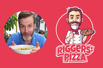 do high quality mascot cartoon portrait logo from your photo
