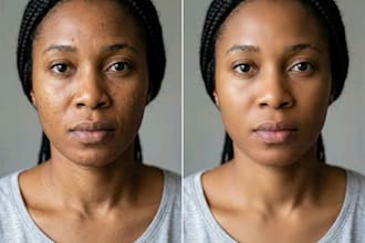photo editing and retouching
