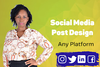 create social media post designs
