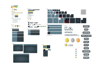 design UI UX for games including pixel art