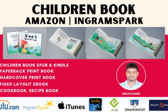 do childrens book formatting for kdp amazon