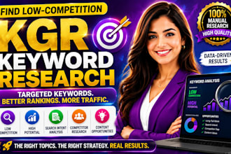 do kgr keyword research for SEO and website ranking