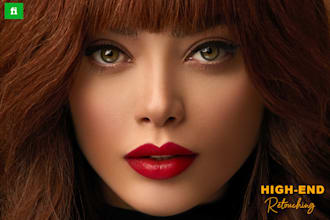 do high end photo retouching, skin retouch, and any photoshop editing