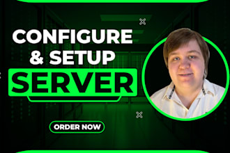 install and set up your server according to your wishes